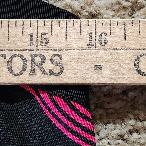 JB By Julie Brown silk sheath dress Size 4 Color pink orange green black  blue - Picture 6 of 11